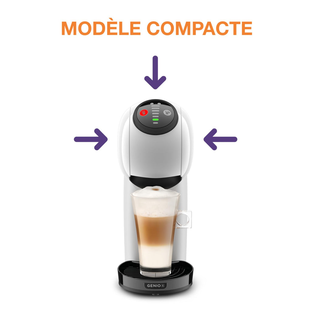 Dolce Gusto Genio S KP243110 - Machine à café à dosettes multi-boissons, fonction XL - Blanc - photo 7