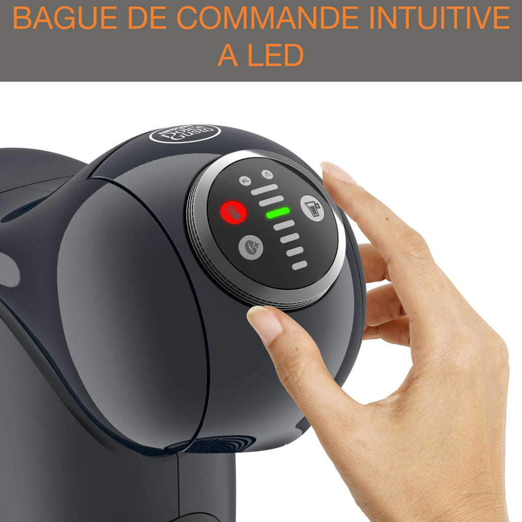 Dolce Gusto Genio S Plus KP340B10 - Machine à café à capsules, 15 bars, fonction XL - Gris - photo 4