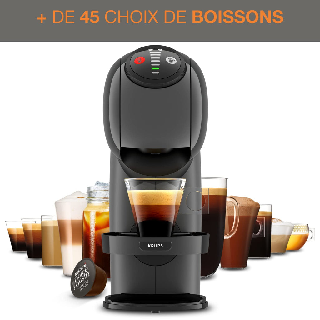 Dolce Gusto Genio S KP243B10 - Machine à café à dosettes, 0,8 L, fonction espresso - Anthracite - photo 8
