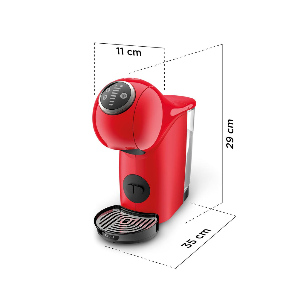 Dolce Gusto Genio S Plus KP340510 - Machine à café à capsules, 15 bars, programmable - Rouge - photo 8