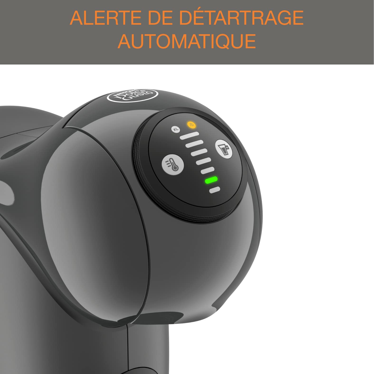 Dolce Gusto Genio S KP243B10 - Machine à café à dosettes, 0,8 L, fonction espresso - Anthracite - photo 7