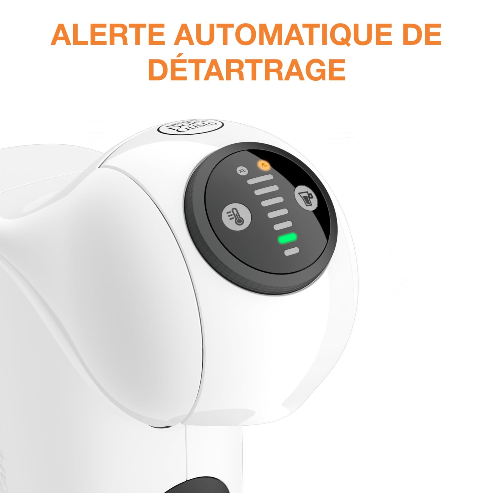 Dolce Gusto Genio S KP243110 - Machine à café à dosettes multi-boissons, fonction XL - Blanc - photo 6