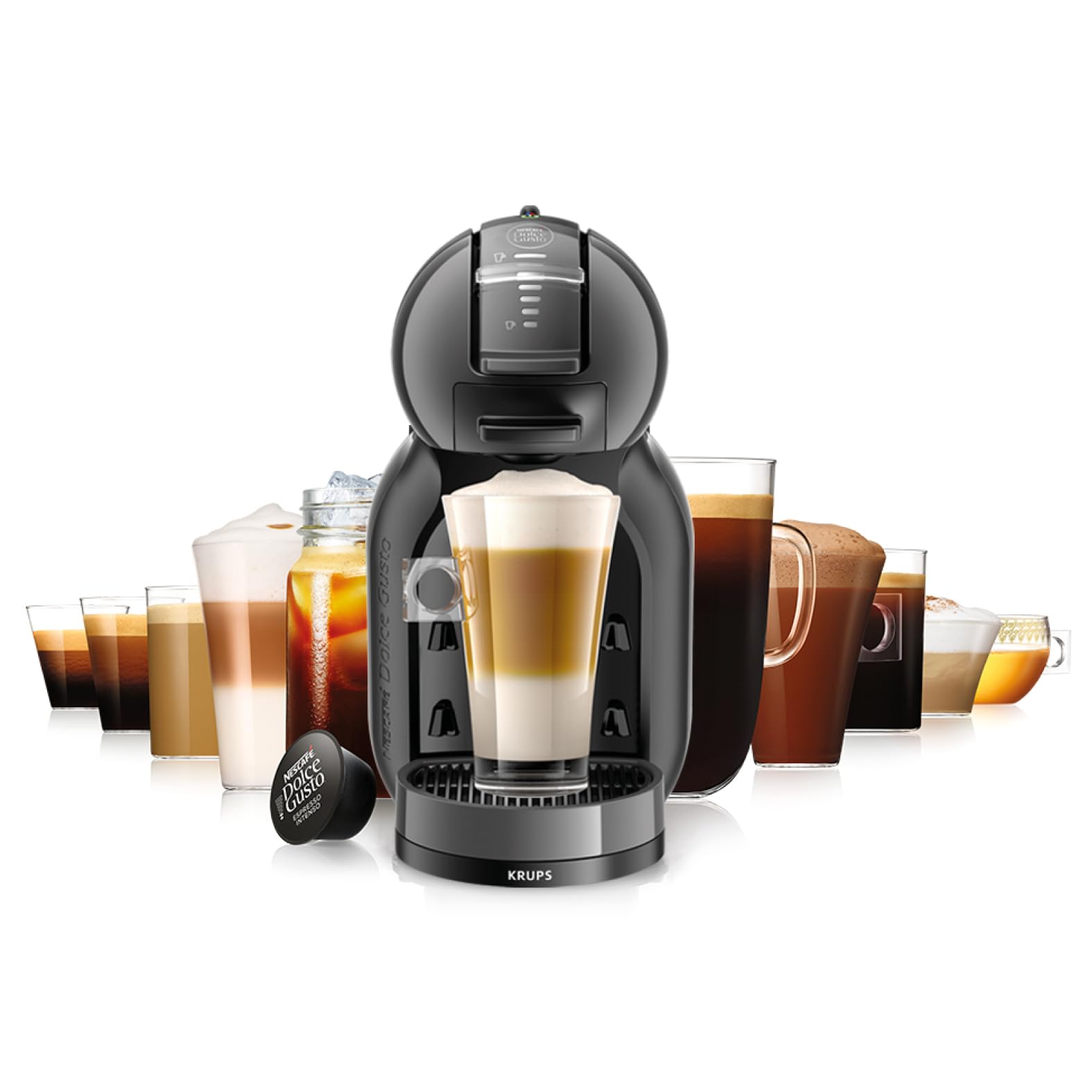 Dolce Gusto Mini Me - Machine à café à capsules expresso automatique - Anthracite et Noir - photo 1