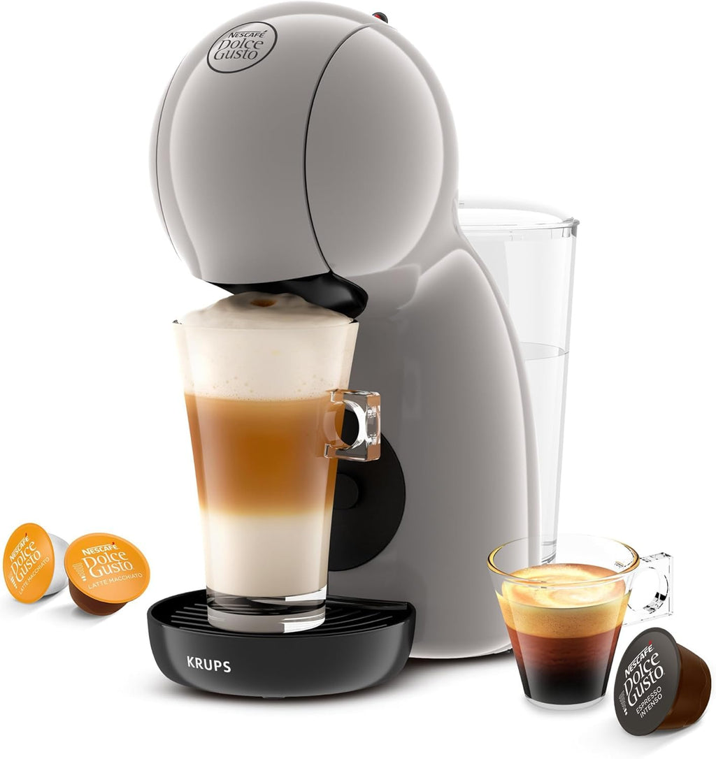 Dolce Gusto Piccolo XS KP1A3A - Machine à café à dosettes ultra-compacte, 15 bars - Taupe - photo 3