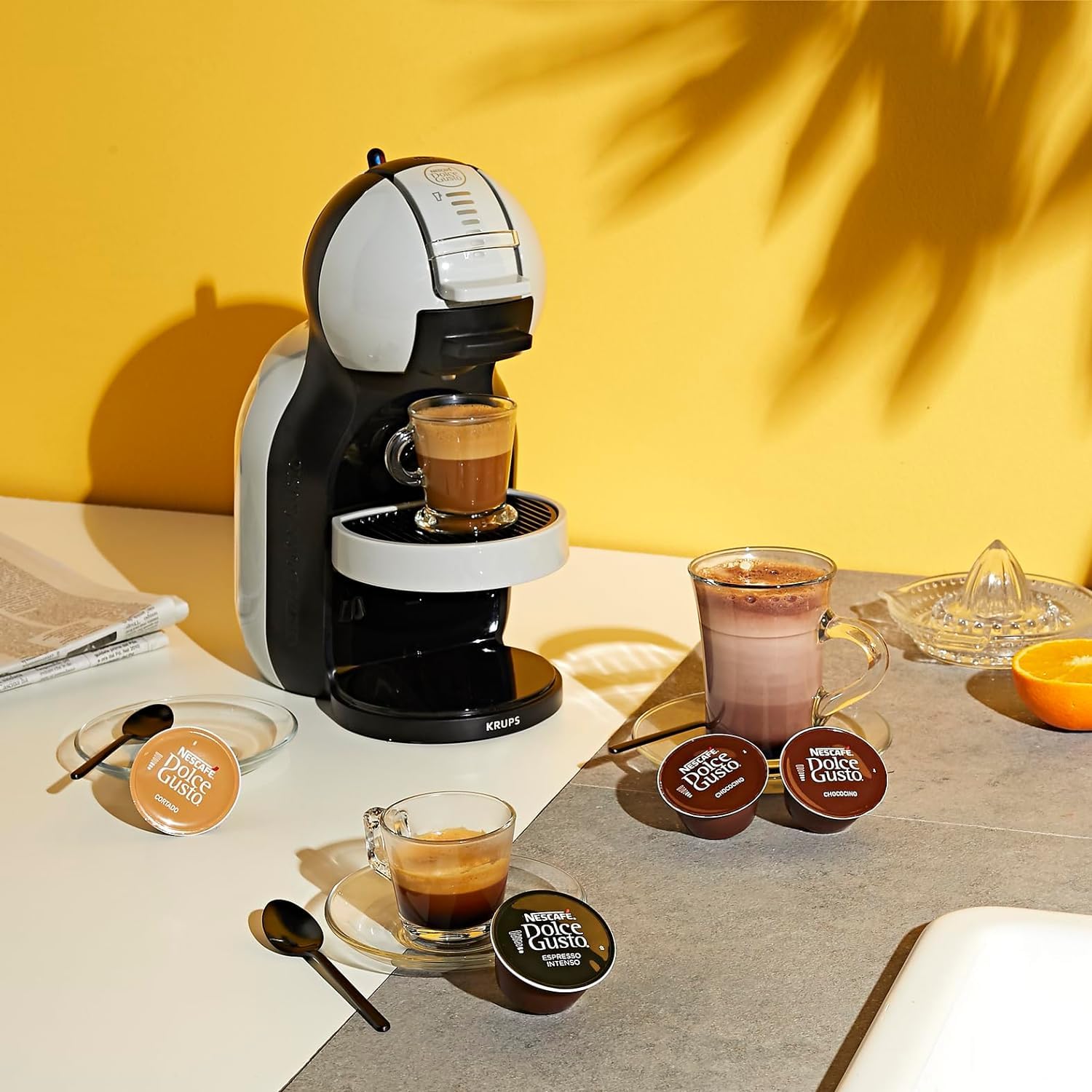 Dolce Gusto Mini Me - Machine à café à capsules expresso automatique, 0,8 L - Gris - photo 5